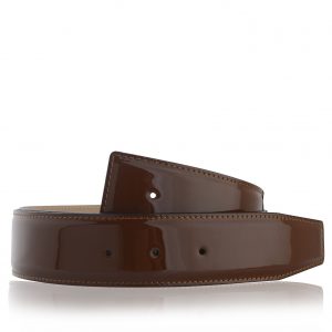 patent leather cognac 40d