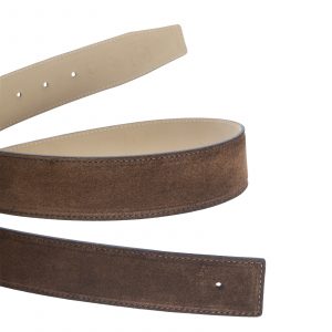 Alternative view of Wildledergürtel Braun 32mm