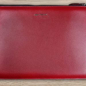 Clutch Leder Tasche Rot