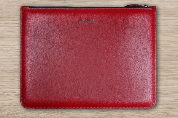 Clutch Leder Tasche Rot