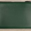 Clutch Leder Tasche Grün