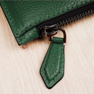 Grün Clutch Leder Tasche