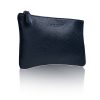 Navy Federmäppchen aus Leder