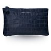 Kroko Navy Federmäppchen aus Leder