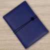 Leder Organizer A5 Blau