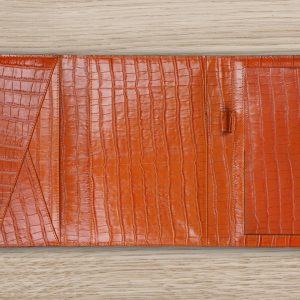 Leder Kroko Orange Organizer A5