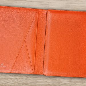 Leder A5 Orange Organizer