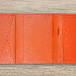 Leder Orange Organizer A5
