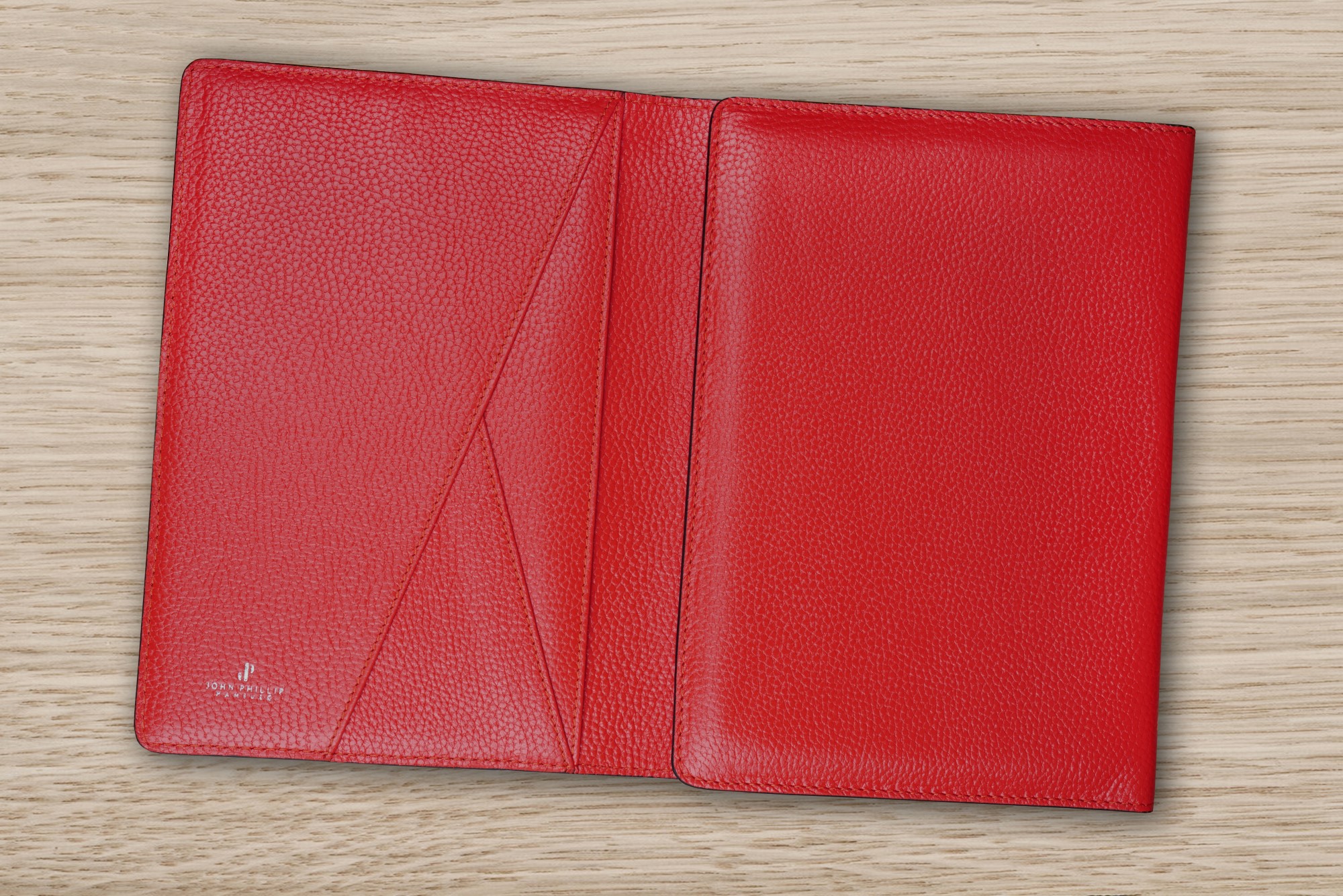 Leder A5 Rot Organizer