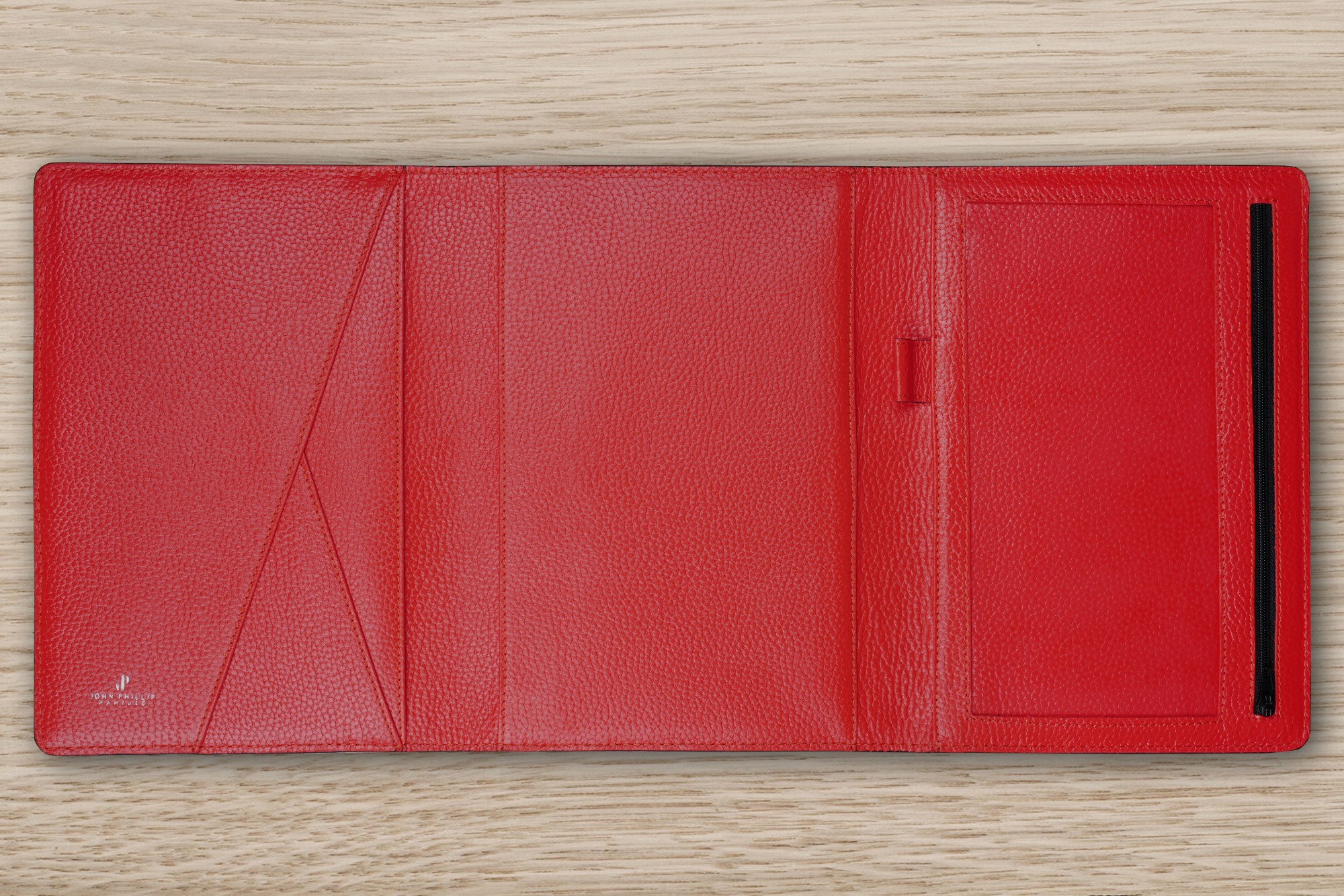 Leder Rot Organizer A5