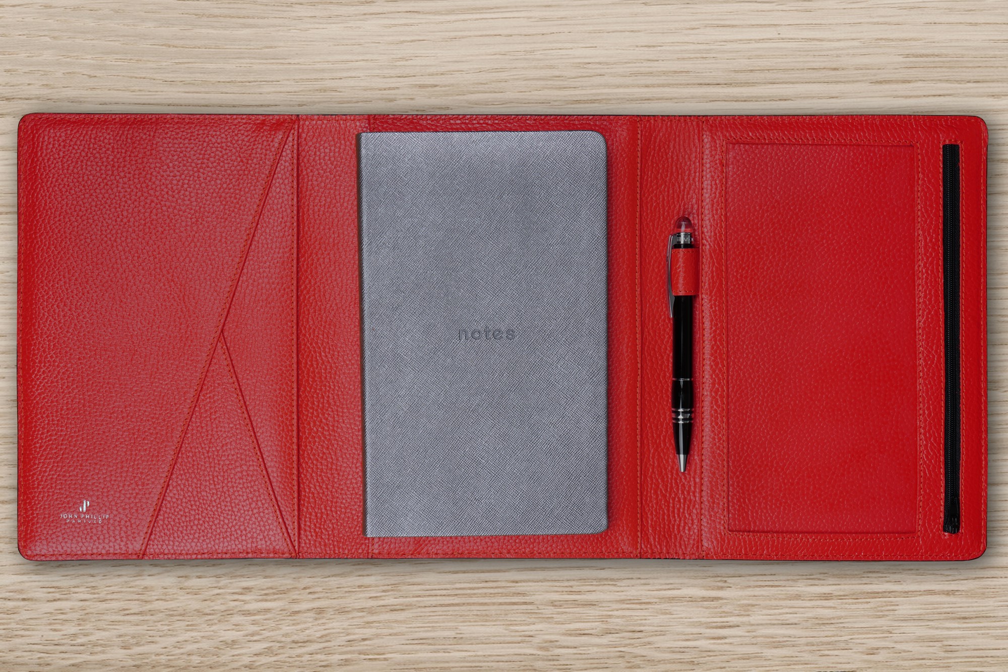 Organizer A5 Leder Rot