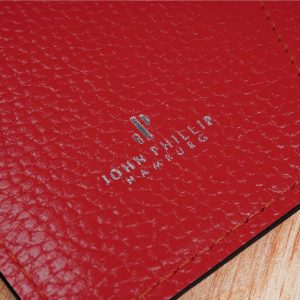 A5 Leder Organizer Rot