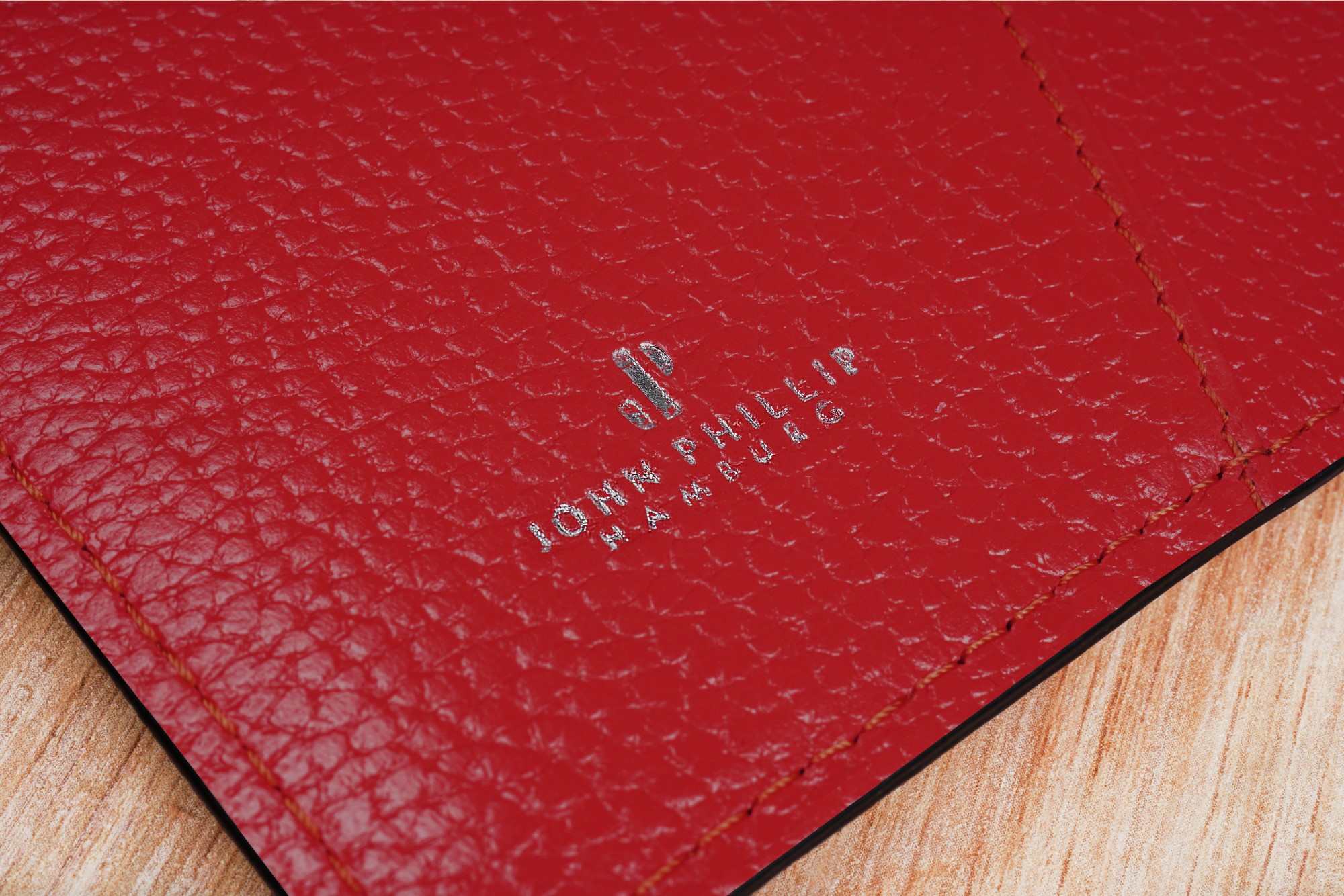 A5 Leder Organizer Rot