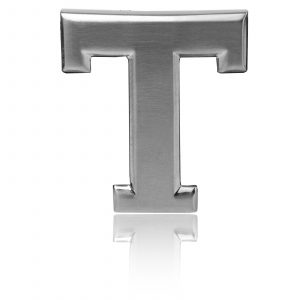 Belt Buckle T Gold / Rose Gold / Black / Silver Chrome 40mm