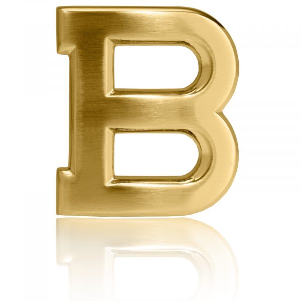Belt Buckle B Gold/ Rose Gold / Black / Silver Chrome 40mm