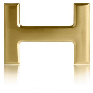 Belt Buckle H Gold / Rose Gold / Black / Silver Chrome 32mm