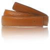 kroko Gürtel Herren & Damen Hellbraun Braun 32mm / 40mm Ledergürtel ohne Schnalle für H Gürtelschnalle
