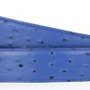 Straußen Gürtel Hellblau Damen & Herren 32mm / 40mm Ledergürtel ohne Schnalle für H Gürtelschnalle in Electic blue