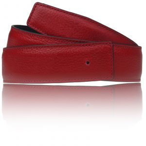 Reversible belt in 32 mm or 40mm in Bordo