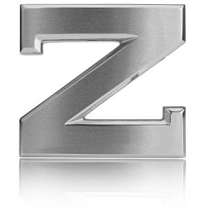 Belt Buckle Z Gold / Rose Gold / Black / Silver Chrome 40mm
